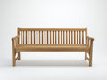 Bancos de jardín de madera 150x55x90 cm - madera natural - diseño clásico para exterior